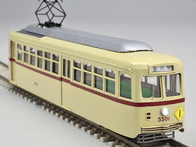 美品！ムサシノモデル東京都電7000形 Ｄtype 7074都電 - 鉄道模型