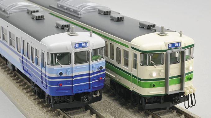 JR東日本 115系1000番代 新潟色・新新潟色 – 新製品紹介