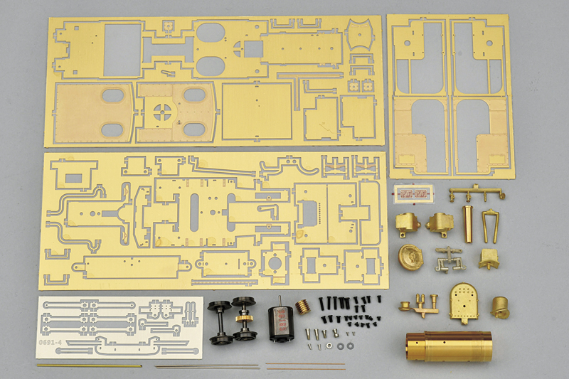 0691 On（16.5㎜）コッペル4トン Bタンクキット オプションパーツ付き-