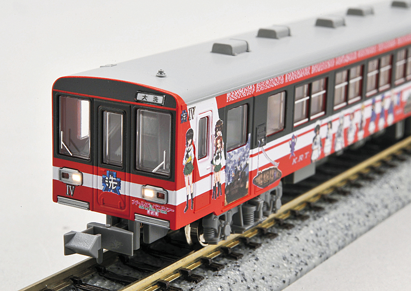 鹿島臨海鉄道 6000形 ガールズ&パンツァーラッピング 4号車 – 新製品紹介