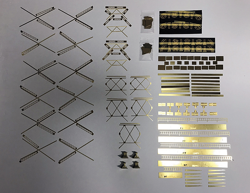 ワーレントラス鉄橋　エンドウ製 曲弦ワーレントラス橋梁 \u2013 新製品紹介