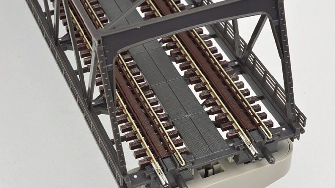 複線トラス鉄橋（こげ茶） – 新製品紹介