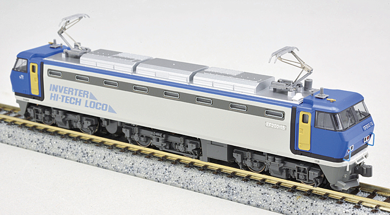 EF200 新塗装が入線です。KATO 3036-1 | NGaugeJP - 横濱模型
