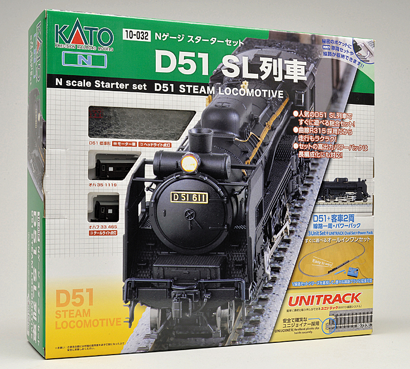 D51 SL列車 スターターセット – 新製品紹介