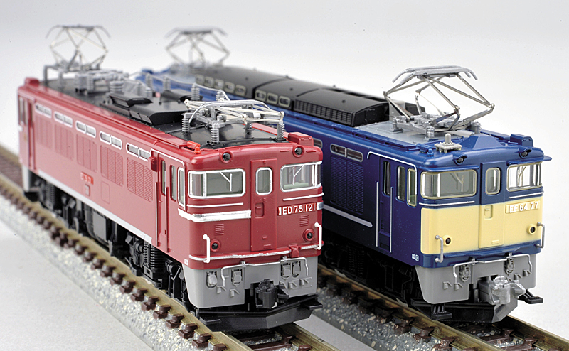 国鉄 EF64 77・ED75 121 お召塗装セット – 新製品紹介