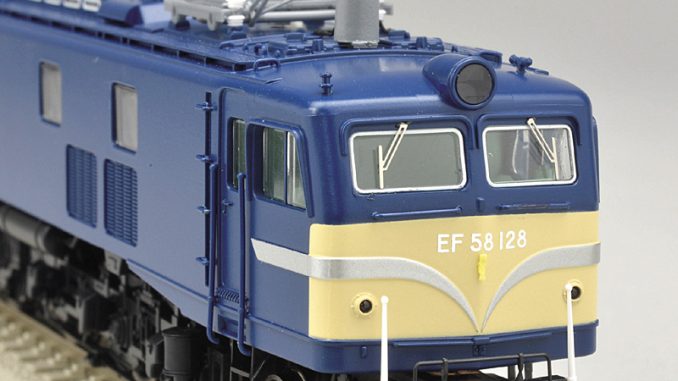国鉄 EF58 小窓 Hゴム・前面警戒色 – 新製品紹介
