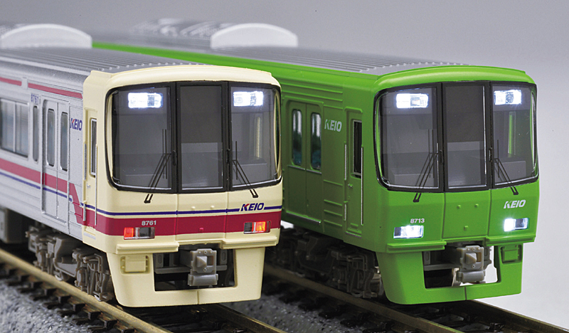 京王8000系（大規模改修車・高尾山トレイン・白ライト）基本＋増結A＋B 10両 試作品紹介】京王8000系(大規模改修車・高尾山トレイン) « GM通信