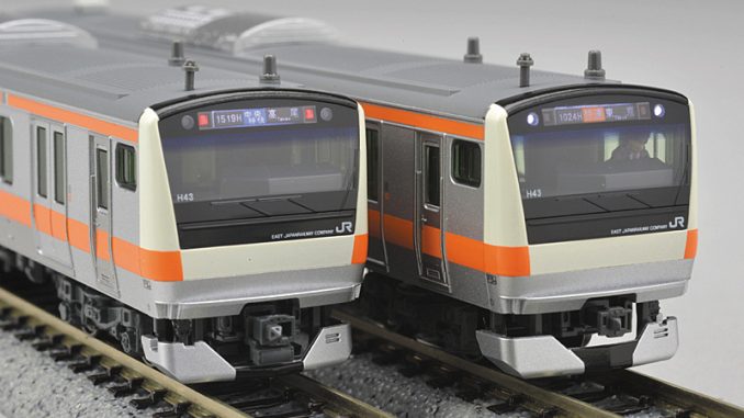 JR東日本 E233系 中央線 H編成・トイレ設置車 – 新製品紹介