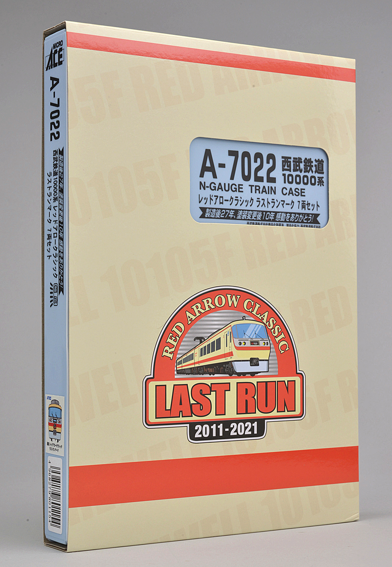 西武 10000系 レッドアロークラシック ラストランマーク – 新製品紹介