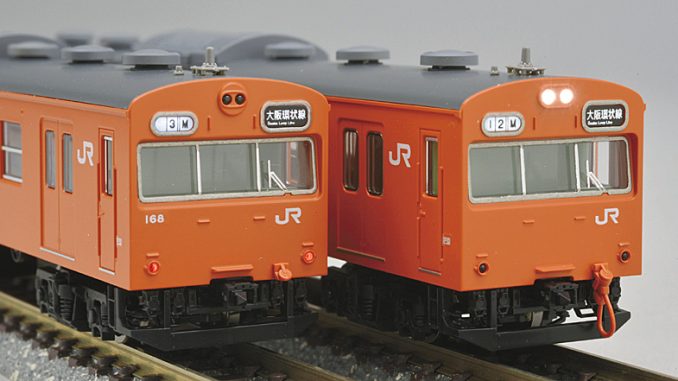 103系 JR西日本仕様 黒サッシ・オレンジ – 新製品紹介