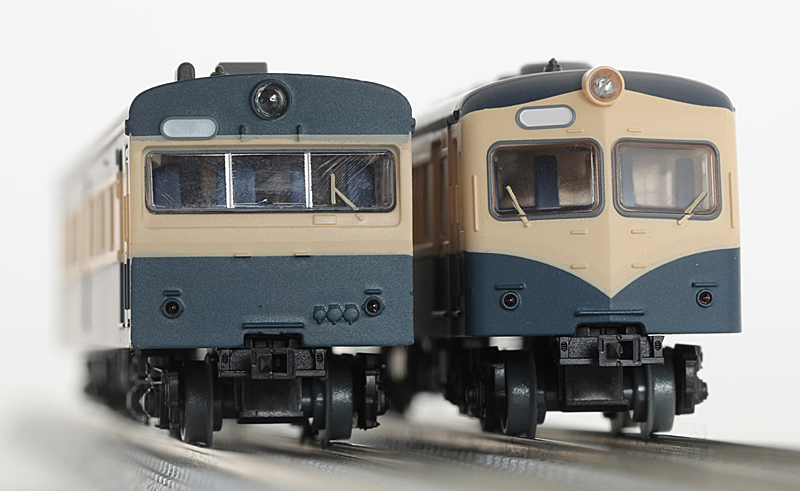 近郊用旧型国電70系 4両セット 打て 鉄道模型