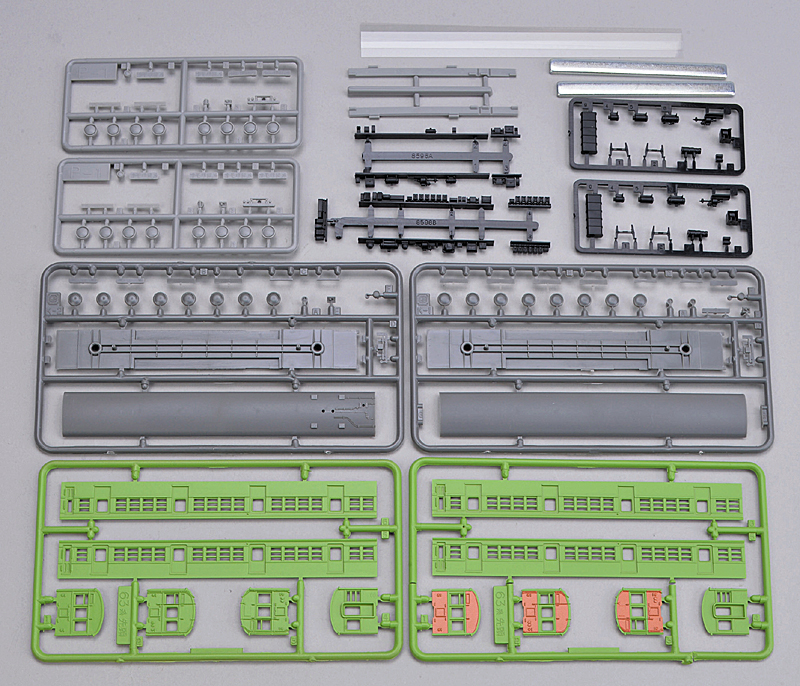 国鉄 72系 着色済みキット（ウグイス色） – 新製品紹介