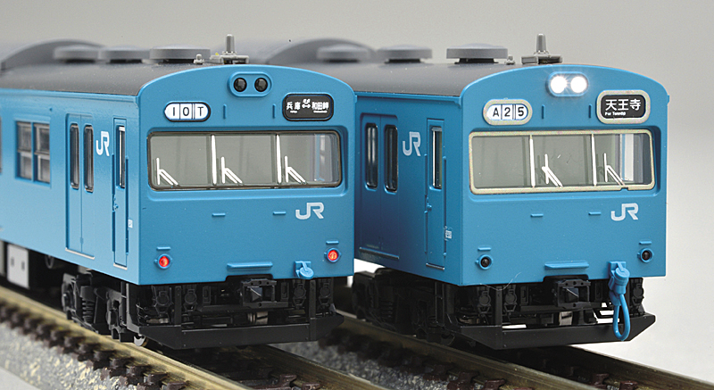 JR西日本 103系 黒サッシ・スカイブルー／和田岬線 – 新製品紹介
