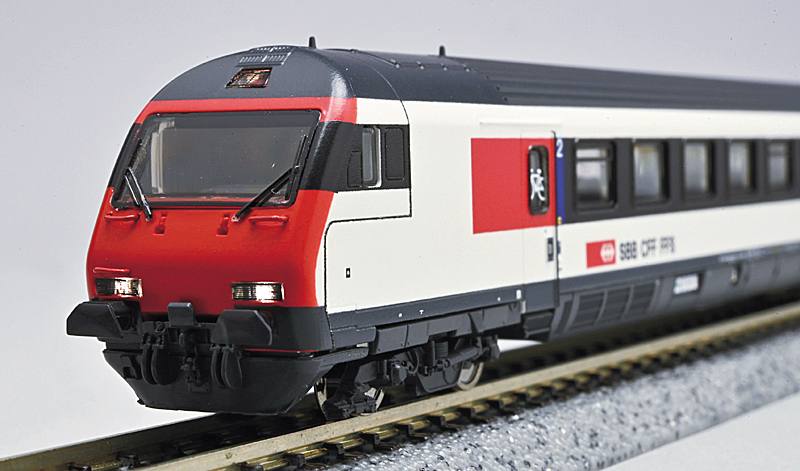 スイス国鉄 運転室付客車 新製品紹介