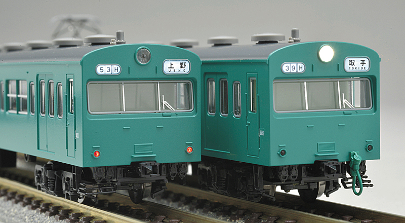国鉄 103系 初期型非冷房車・エメラルドグリーン – 新製品紹介