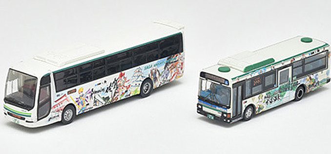 SaGa風呂バス（昭和バス・佐賀市交通局）2台セットB – 新製品紹介