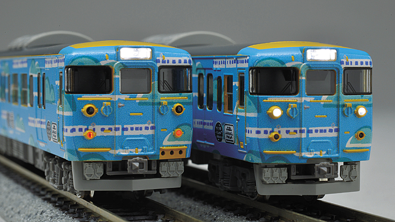 GM 115系1000番台 SETOUCHI TRAIN 瀬戸内トレイン GM 115系1000番台 SETOUCHI TRAIN 瀬戸内トレイン グリーン