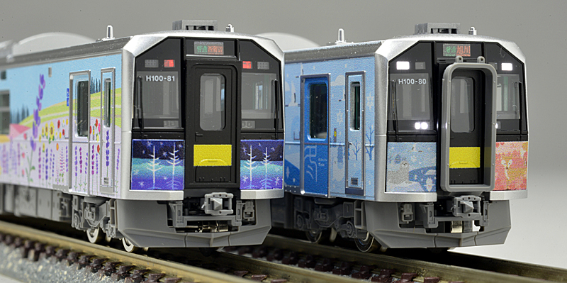JR北海道 H100形 石北線・富良野線ラッピング – 新製品紹介