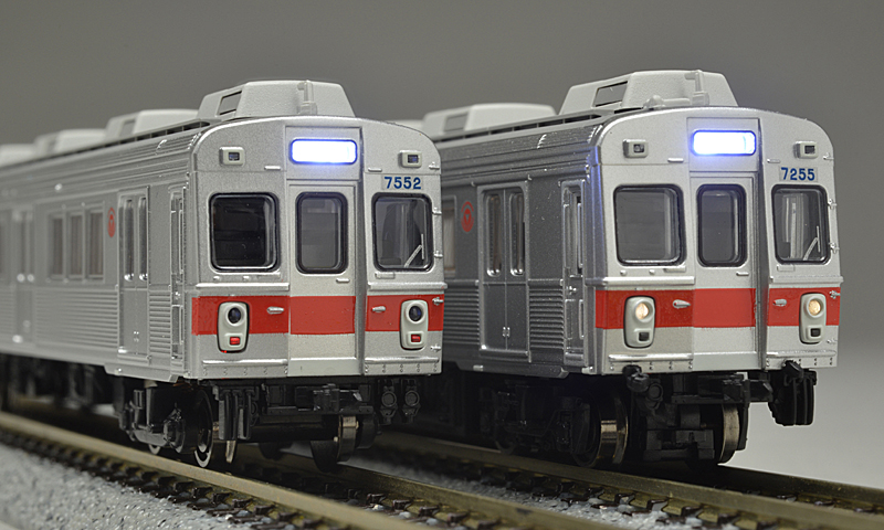 東急7200系　HO走行化改造済 東急7200系 HO走行化改造済